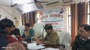 शोहरतगढ़: जिलाधिकारी की अध्यक्षता में तहसील शोहरतगढ़ में सम्पूर्ण समाधान दिवस कार्यक्रम का आयोजन किया गया