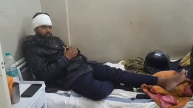 शाजापुर: मक्सी बायपास पर सड़क हादसे में पति-पत्नी हुए घायल, महिला को गंभीर हालत में इंदौर किया गया रेफर