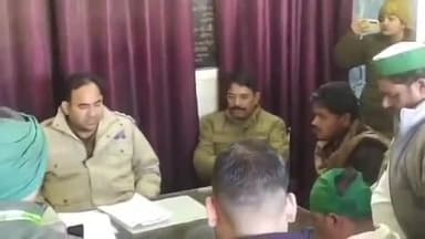 मुरादाबाद: किसानों ने अपनी विभिन्न समस्याओं को लेकर सीओ हाईवे से की बैठक