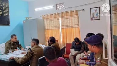 अनगड़ा: पुलिस अधीक्षक ग्रामीण ने नामकुम थाना के महत्वपूर्ण मामलों की समीक्षा की