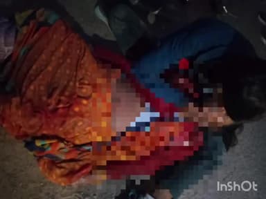 बल्देवगढ़: बल्देवगढ़-टीकमगढ़ मार्ग पर विंध्यवासिनी मंदिर के समीप सड़क हादसे में महिला की हुई मौत