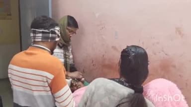 औरैया: फफूंद क्षेत्र के अछल्दा मार्ग पर बाइक से गिरकर महिला घायल हुई