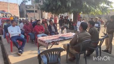 तुलसीपुर: ग्राम बघेल खंड में कोतवाली जरवा पुलिस टीम ने ग्राम सुरक्षा समिति की बैठक की