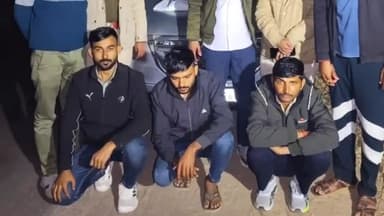 बीकानेर: देशनोक थाना पुलिस ने बरसिंगसर में नाकाबंदी के दौरान 1 किलो से ज्यादा अफीम के साथ 3 लोगों को किया गिरफ्तार