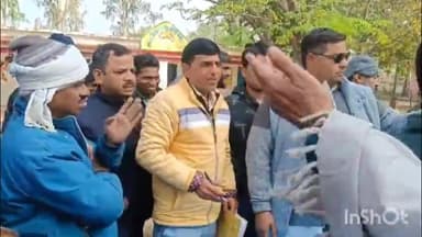 बिजनौर: गांव बादशाहपुर के सरकारी विद्यालय में खड़े यूकेलिप्टस के पेड़ों की हुई नीलामी