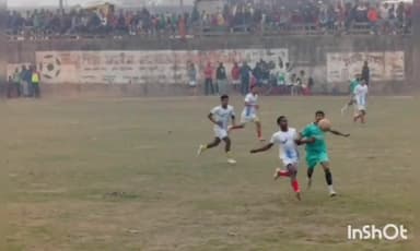 मानसी: नेपाल को 1-0 से हराकर बंगाल की टीम फाइनल में पहुंची, मानसी रेलवे मैदान में चल रहा है तीन दिवसीय फुटबॉल टूर्नामेंट
