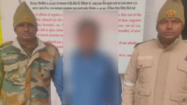 रामपुर: बुधवार को थाना गंज क्षेत्र से फिरौती मांगने और जान से मारने की धमकी देने के वांछित आरोपी को पुलिस ने किया गिरफ्तार