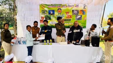 बहादुरपुर: मुंगावली वन विभाग ने मोला नर्सरी में अनुभूति कार्यक्रम का आयोजन किया