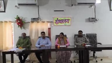 देवरी: देवरी नगर पालिका परिषद ने साहित्य भवन में जन संवाद कार्यक्रम आयोजित किया