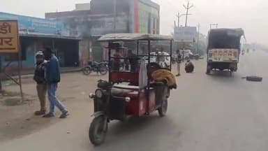 धनौरा: गजरौला हाईवे स्थित मोहल्ला नाईपुरा के पास शराब की दुकान पर दो युवकों के बीच हुई मारपीट