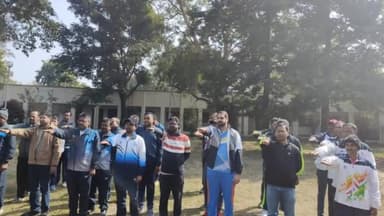 हज़ारीबाग: हजारीबाग डीवीसी में अखिल घाटी टेबल टेनिस प्रतियोगिता का किया गया आयोजन