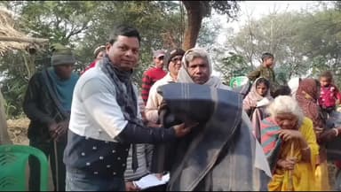 तमाड़ 1: तमाड़ प्रखंड में सारजमडीह टोला बौंतिया आदि स्थानों पर कंबल वितरण
