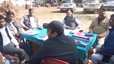 शोहरतगढ़: नायब तहसीलदार शोहरतगढ़ की अध्यक्षता में थाना चिल्हिया में थाना समाधान दिवस कार्यक्रम का आयोजन किया गया