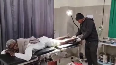 शाजापुर: महुपुरा में चाइना डोर की चपेट में आकर बुजुर्ग हुआ घायल, जिला अस्पताल में उपचार जारी