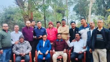 कटकमदाग: झील परिसर में होमियोपैथिक मेडिकल एसोसिएशन ऑफ इंडिया का वनभोज कार्यक्रम आयोजित