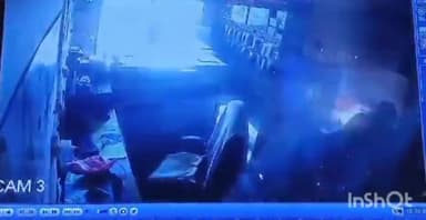 धामपुर: अफजलगढ के गांव सुआवाला में मोबाइल की बैटरी फटने का लाइव सीसीटीवी फुटेज आया सामने