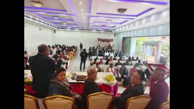 पांकी: रौनियार वेसय कल्याण समिति कोकर रांची के वार्षिक पारिवारिक मिलन समारोह में पूर्व जिला परिषद सदस्य लवली गुप्ता शामिल हुईं