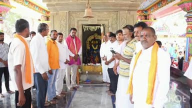 ఘన్‌పూర్: ఇరుముడి మహోత్సవానికి హాజరైన ఎమ్మెల్యే మెగా రెడ్డి
