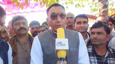 #ब्यावरा/#घुरेल मकर संक्रांति पर पहुंचे, राज्य मंत्री श्री नारायण सिंह पवार, श्री पशुपतिनाथ मंदिर धाम घुरेल