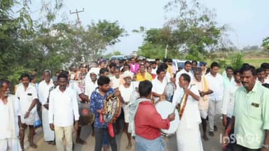 ఘన్‌పూర్: అభయాంజనేయ స్వామి ఆలయ నిర్మాణానికి భూమి పూజ చేసిన ఎమ్మెల్యే