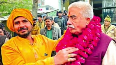 घाटमपुर: पतारा के अलोपेश्वर मंदिर में शिव मूर्ति की प्राण प्रतिष्ठा कार्यक्रम में पहुंचे कैबिनेट मंत्री राकेश सचान