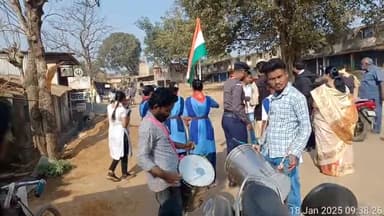 गणतंत्र यात्रा : आज सरायपाली के विभिन्न वार्डों में विधायक चातुरी नंद की अगुवाई में सैकड़ों की संख्या में लोग पहुचे...