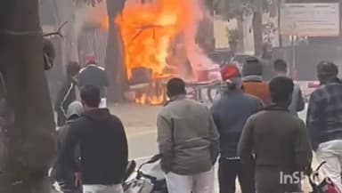 छिबरामऊ: गुरसहायगंज कोतवाली क्षेत्र के रामगंज में दुकान में सिलेंडर लीकेज के कारण लगी आग, लगभग ₹1 लाख का हुआ नुकसान