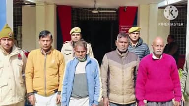 प्रतापगढ़: आसपुर देवसरा पुलिस ने अलग-अलग स्थानों से 4 वारण्टी अभियुक्तों को गिरफ्तार कर भेजा जेल