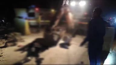 भरनो: नवाटोली बाजार के पास डिवाइडर से टकराने से बाइक सवार की मौत