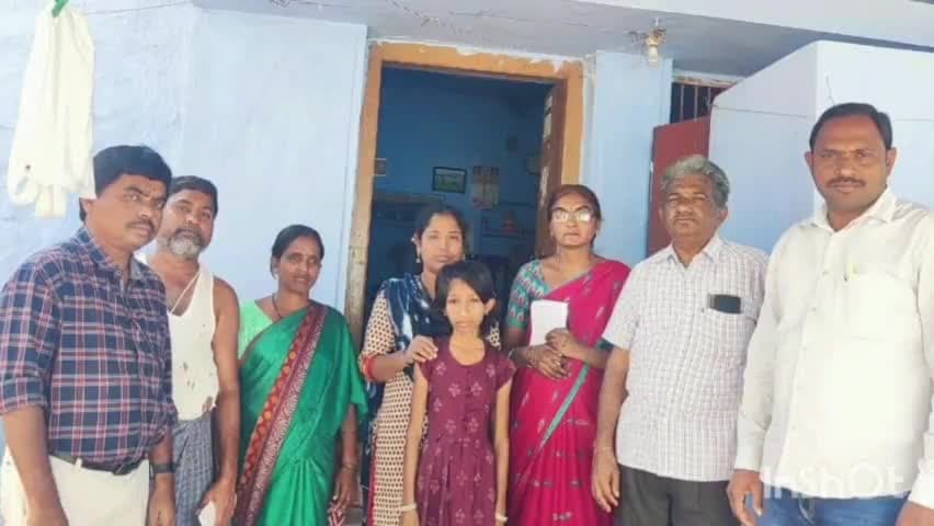 శ్రీరంగాపూర్: బడిబయటి విద్యార్థి శ్రీరంగాపూర్ ప్రాథమిక పాఠశాలలో చేరిక