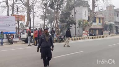 सुपौल: सुपौल कलेक्ट्रेट गेट पर परिवहन विभाग ने वाहनों की जाँच की, चालान काटे गए