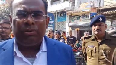 सासाराम: सासाराम सदर एसडीएम ने सीडीपीओ के साथ सासाराम शहर में विधि व्यवस्था को लेकर दी जानकारी