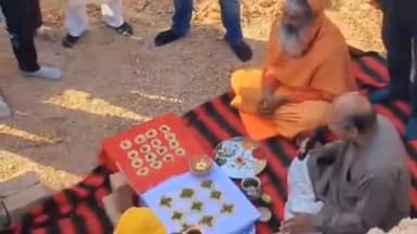 बीकानेर: पवनपुरी में बीकानेर के पहले राम मंदिर का निर्माण होगा, शिवबाड़ी मठ के अधिष्ठाता विमर्शानंद ने करवाई नींव पूजा