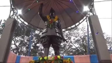 अररिया: सुभाष चौक पर नेताजी सुभाष चंद्र बोस की जयंती पराक्रम दिवस के रूप में धूमधाम से मनाई गई