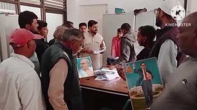 खुरई: शासकीय ज़मीन बेचने के मामले में कांग्रेसियों ने थाने में किया हंगामा, अनुमति मांगने गए थे