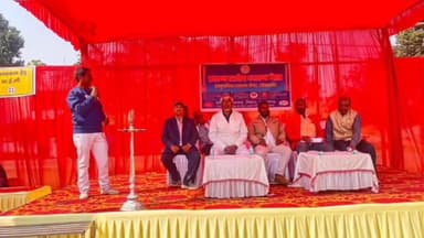 लोहरदगा: सदर प्रखंड कार्यालय स्थित सामुदायिक स्वास्थ्य केंद्र में प्रखंड स्तरीय स्वास्थ्य मेला का किया गया आयोजन