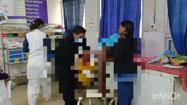 जमुई: चंद्रशैली गांव में चावल के गर्म पानी की चपेट में आने के कारण झुलसा बालक, सदर अस्पताल में कराया गया भर्ती