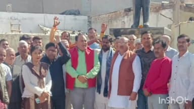 अंबाह: दोहरी रोड स्थित डॉ. बी.आर. अंबेडकर पार्क में गौरव दिवस मनाया गया