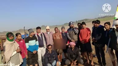 अंबाह: जैन मुनि अंबाह से राजाखेड़ा बॉर्डर पहुंचे, जैन साधकों ने किया स्वागत