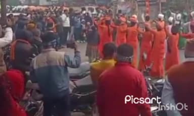 #गणतंत्र_दिवस के अवसर पर स्कूली बच्चों की आकर्षक प्रस्तुति