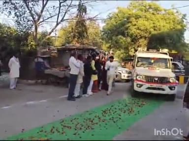 पलेरा: जिले की प्रभारी मंत्री कृष्णा गौर का पलेरा नगर में हुआ जोरदार स्वागत