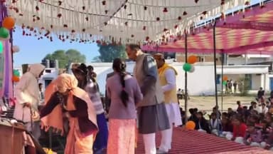 पवई: शासकीय उच्चतर माध्यमिक विद्यालय पगरा में ग्राम पंचायत सरपंच श्रीमती दीपा अहिरवार ने किया ध्वजारोहण