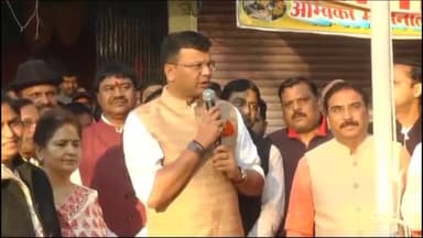 इंदौर: इंदौर में भारतीय जनता पार्टी कार्यालय पर गणतंत्र दिवस मनाया गया, नगर अध्यक्ष ने किया ध्वजारोहण