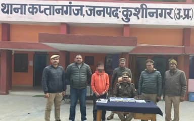 कप्तानगंज: चोरी के मामले में कप्तानगंज पुलिस ने एक अभियुक्त को भेजा जेल