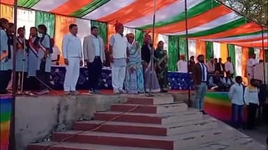 डग: डग कस्बे में 76वां गणतंत्र दिवस हर्षोल्लास के साथ मनाया गया