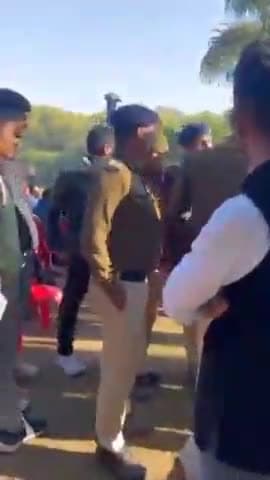 ग्वालियर गिर्द: ग्वालियर के जीवाजी विश्वविद्यालय में एनएसयूआई ने किया हंगामा