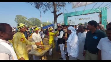 बाबई: ग्राम कॉदई कला में सात दिवसीय कोयापुनेम धर्म दर्शन (गोंडी गाथा) के समापन और भंडारे में सांसद एवं विधायक शामिल हुए