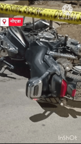 दादरी: सेक्टर-56 टी-पॉइंट के समीप चेकिंग के दौरान पुलिस और बाइक सवार बदमाशों के बीच मुठभेड़, एक शातिर लुटेरा हुआ घायल