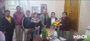 मेदिनीनगर (डालटनगंज): लायंस क्लब ऑफ मेदिनीनगर के प्रतिनिधियों ने एसपी कार्यालय में मुलाकात कर पलामू एसपी को दी बधाई