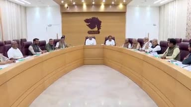 ગાંધીનગર: મુખ્યમંત્રી નિવાસસ્થાન ખાતે ભાજપ પાર્લામેન્ટ્રી બોર્ડની બેઠક
